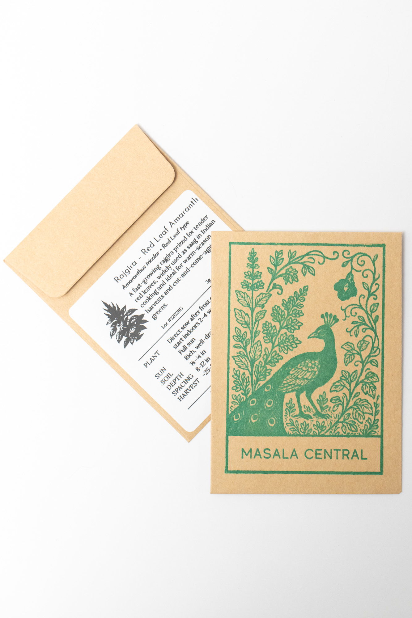 Red Leaf Amaranth seed packets