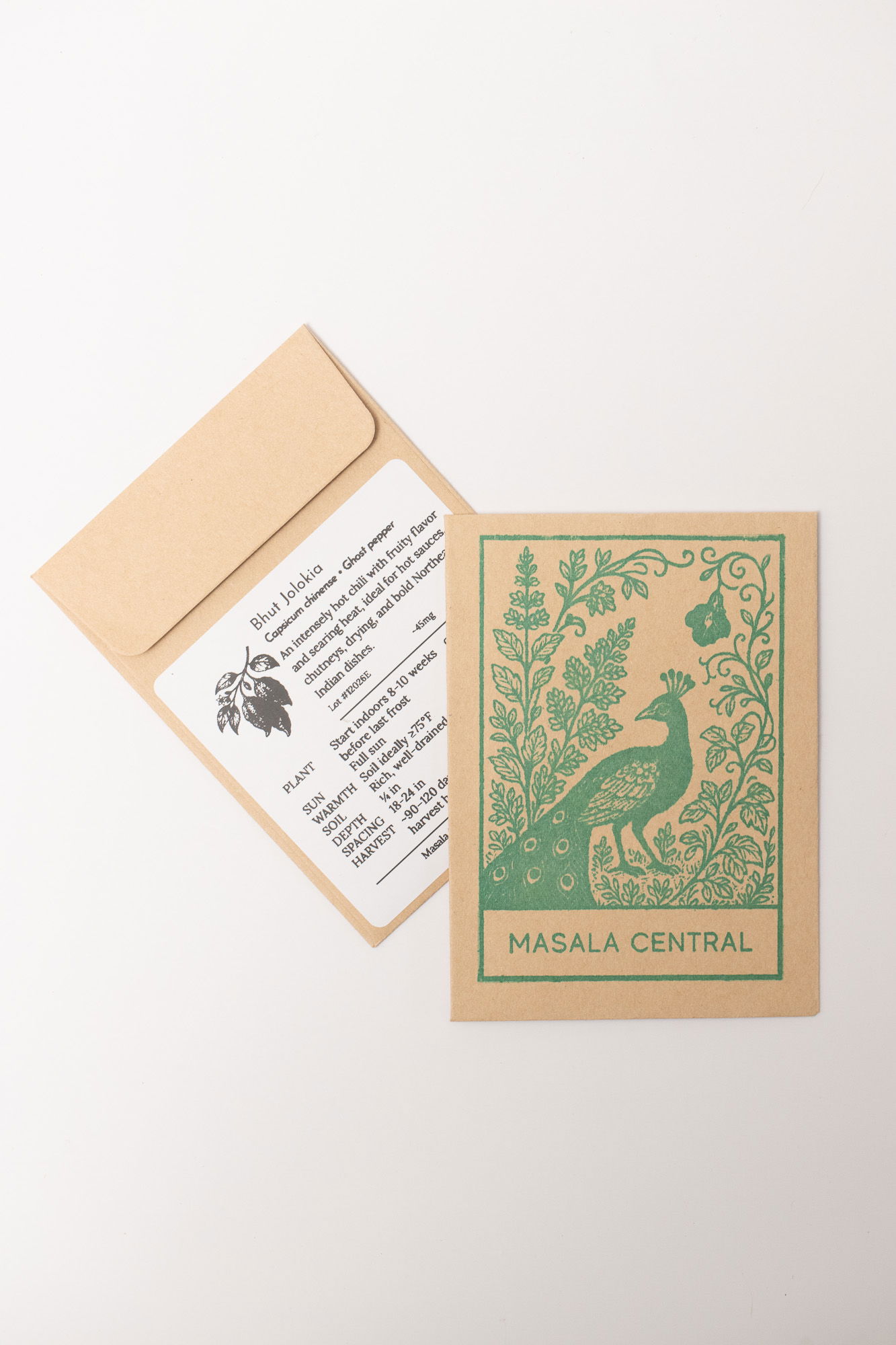 Bhut jolokia seed packets