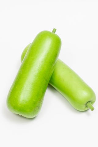 Two dudhi fruits