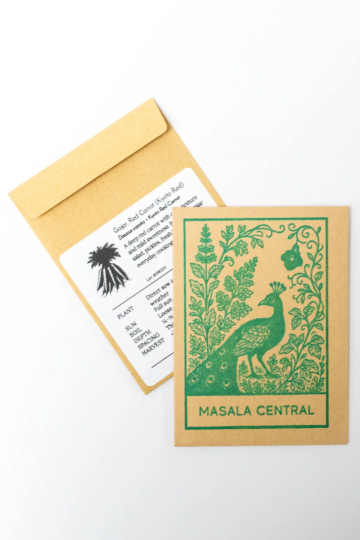 Gajar, Kyoto red, seed packets