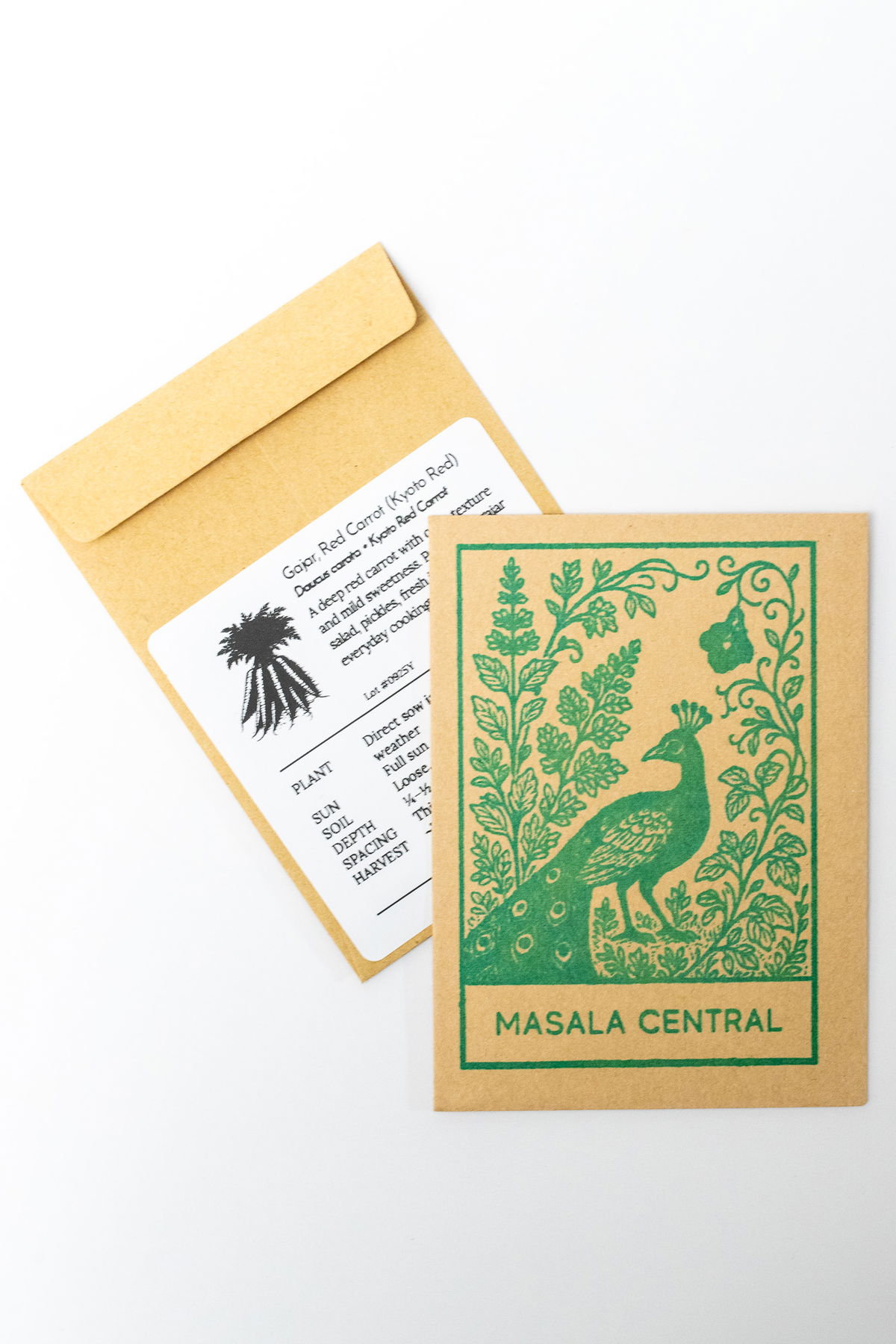 Gajar, Kyoto red, seed packets