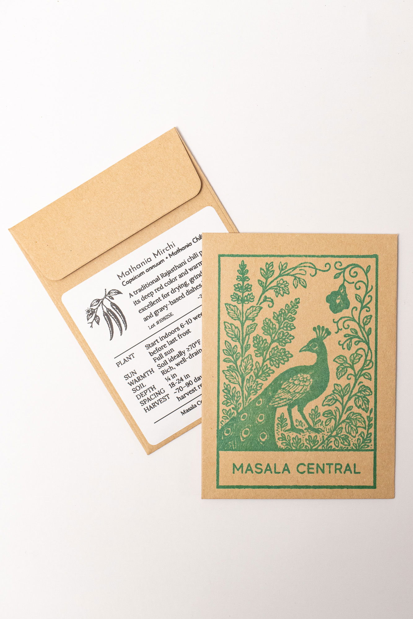 Mathania Mirchi seed packet