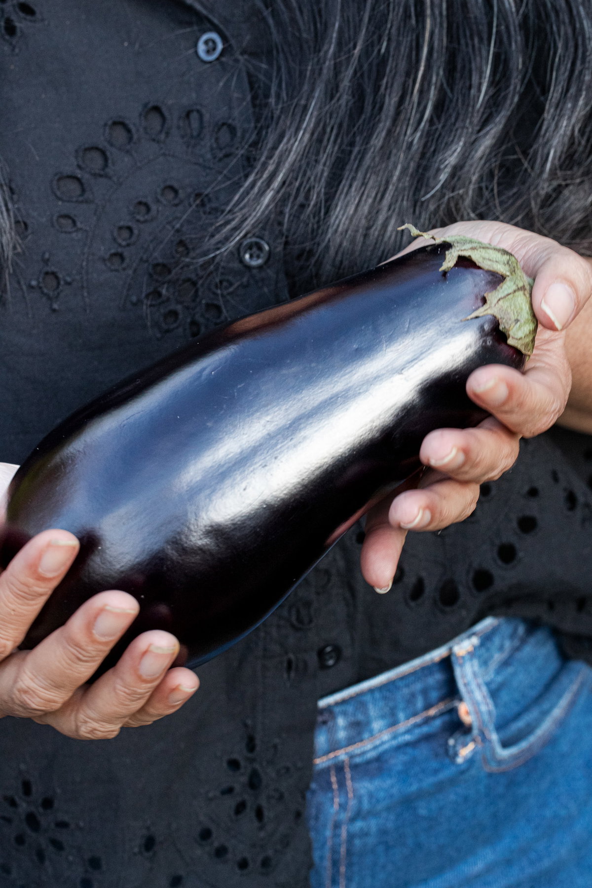 Black beauty eggplant