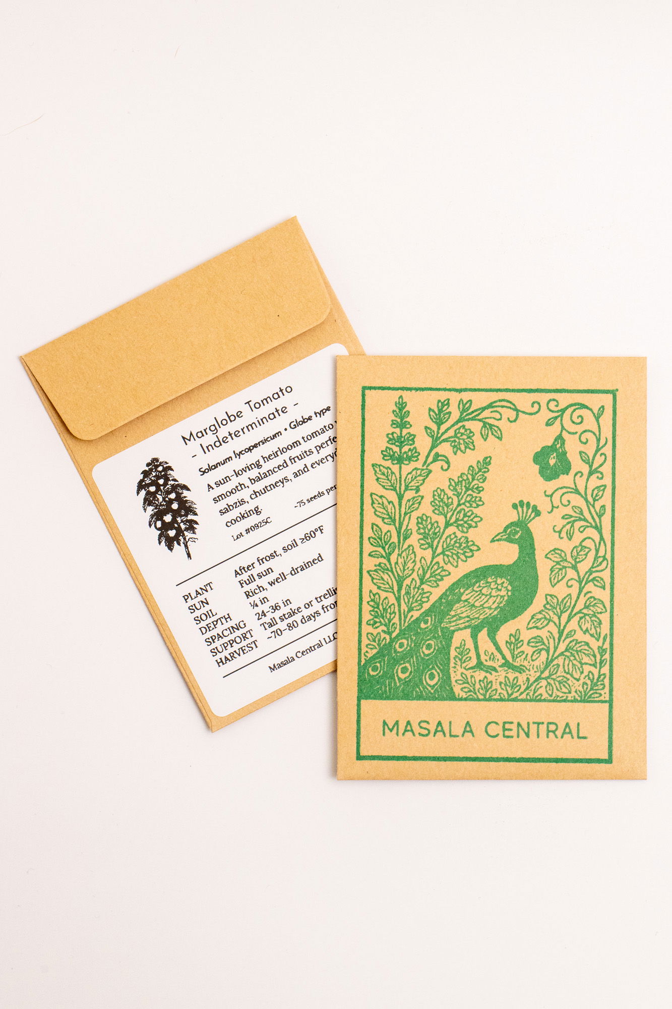 Marglobe tomato seed packets