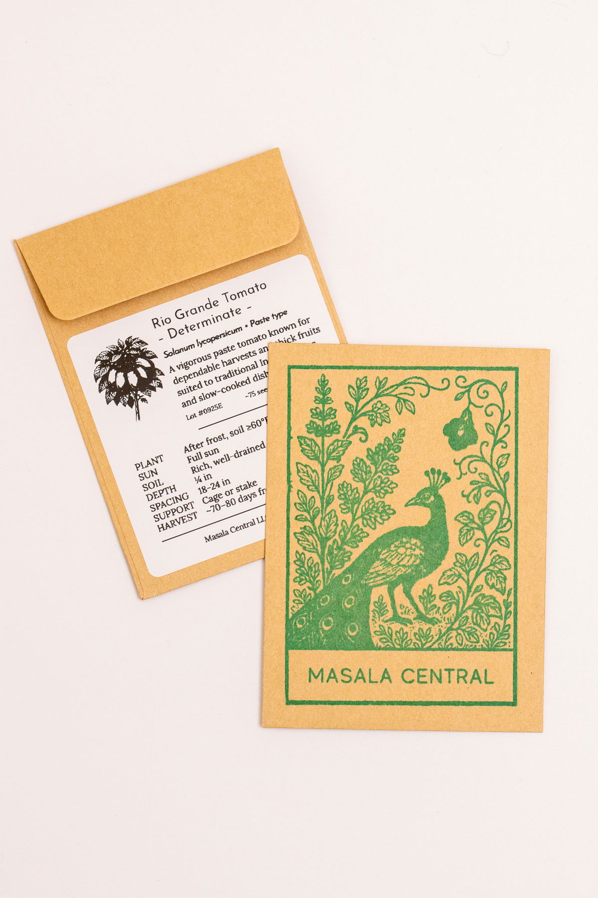 Rio grande tomato, seed packets