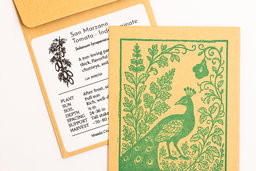 San Marzano (Indeterminate) Tomato seed packets