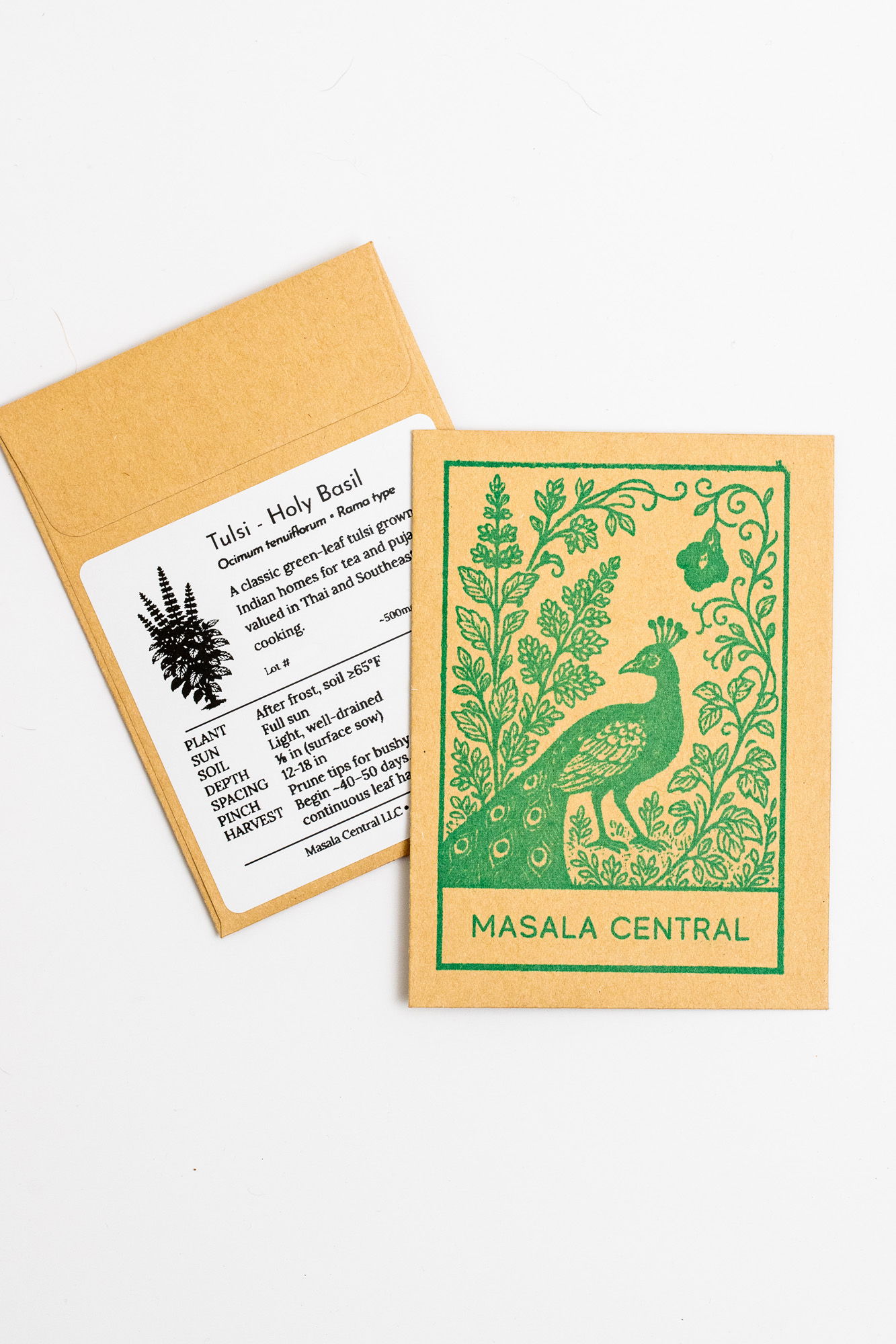 Tulsi, Rama type, seed packets