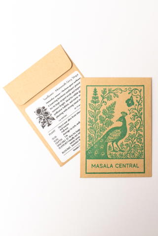 Sunflower seed packets (Mammoth grey)