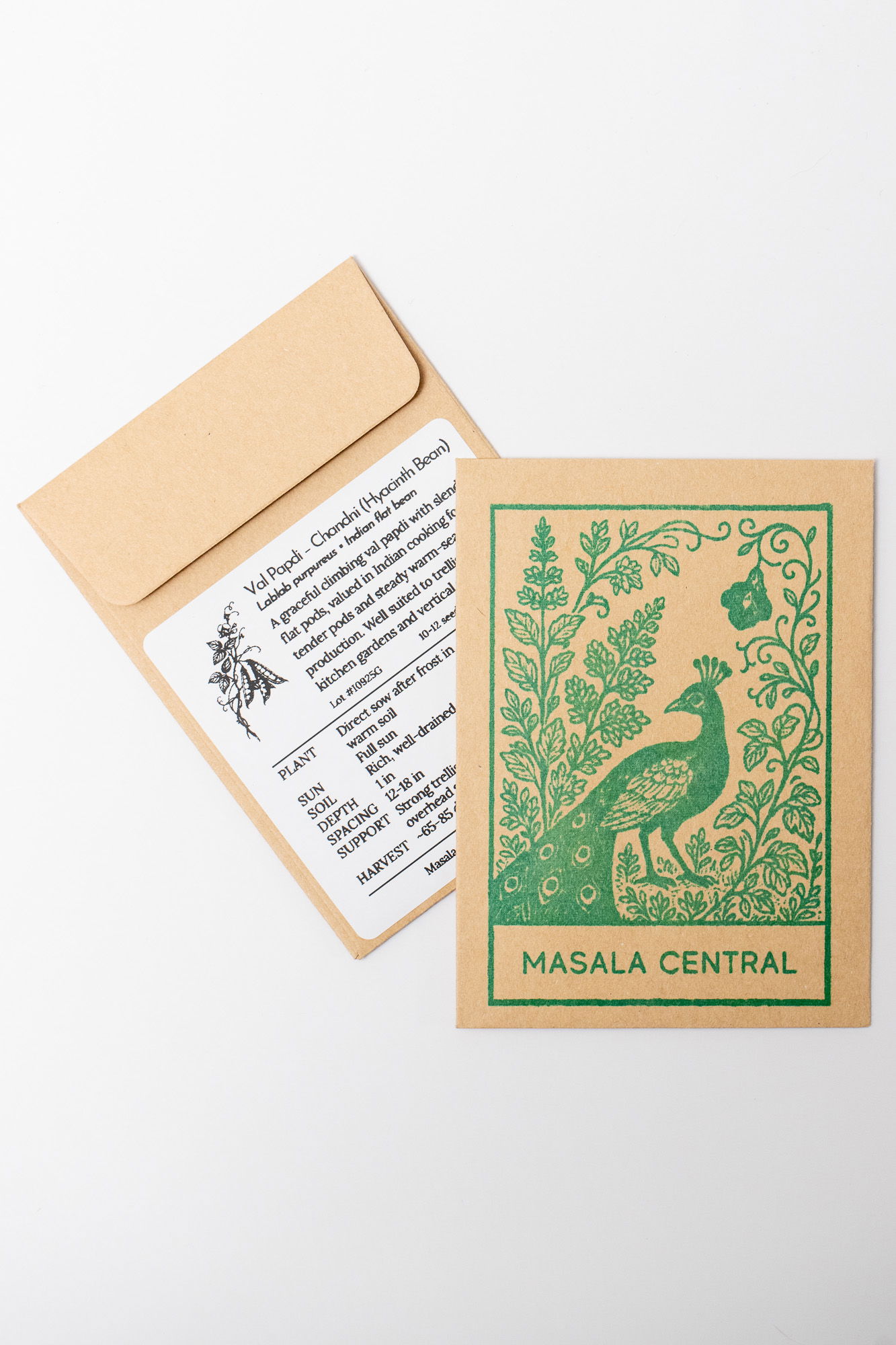 Val Papdi, chandni, seed packets