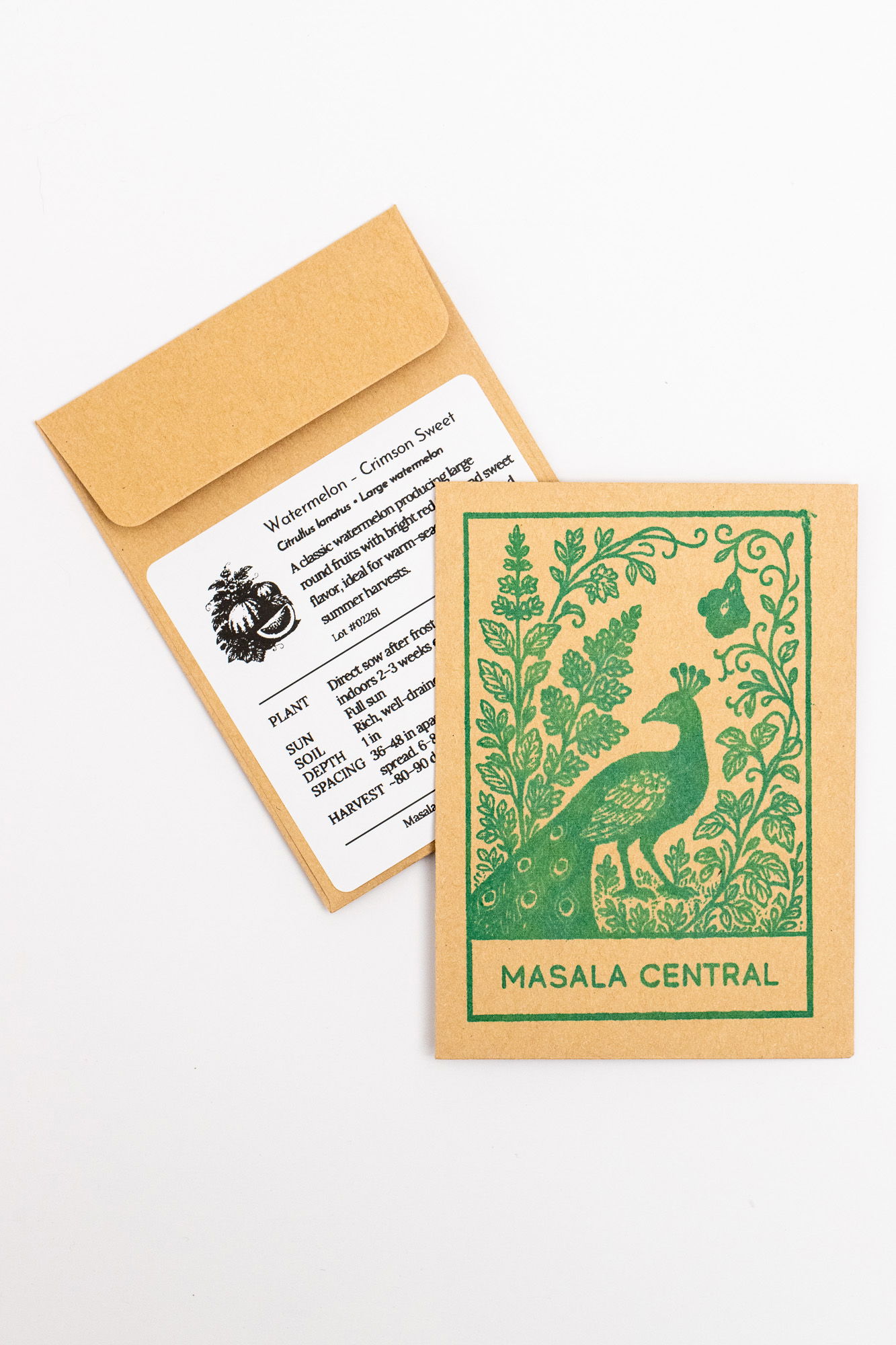 Crimson Sweet Watermelon seed packet