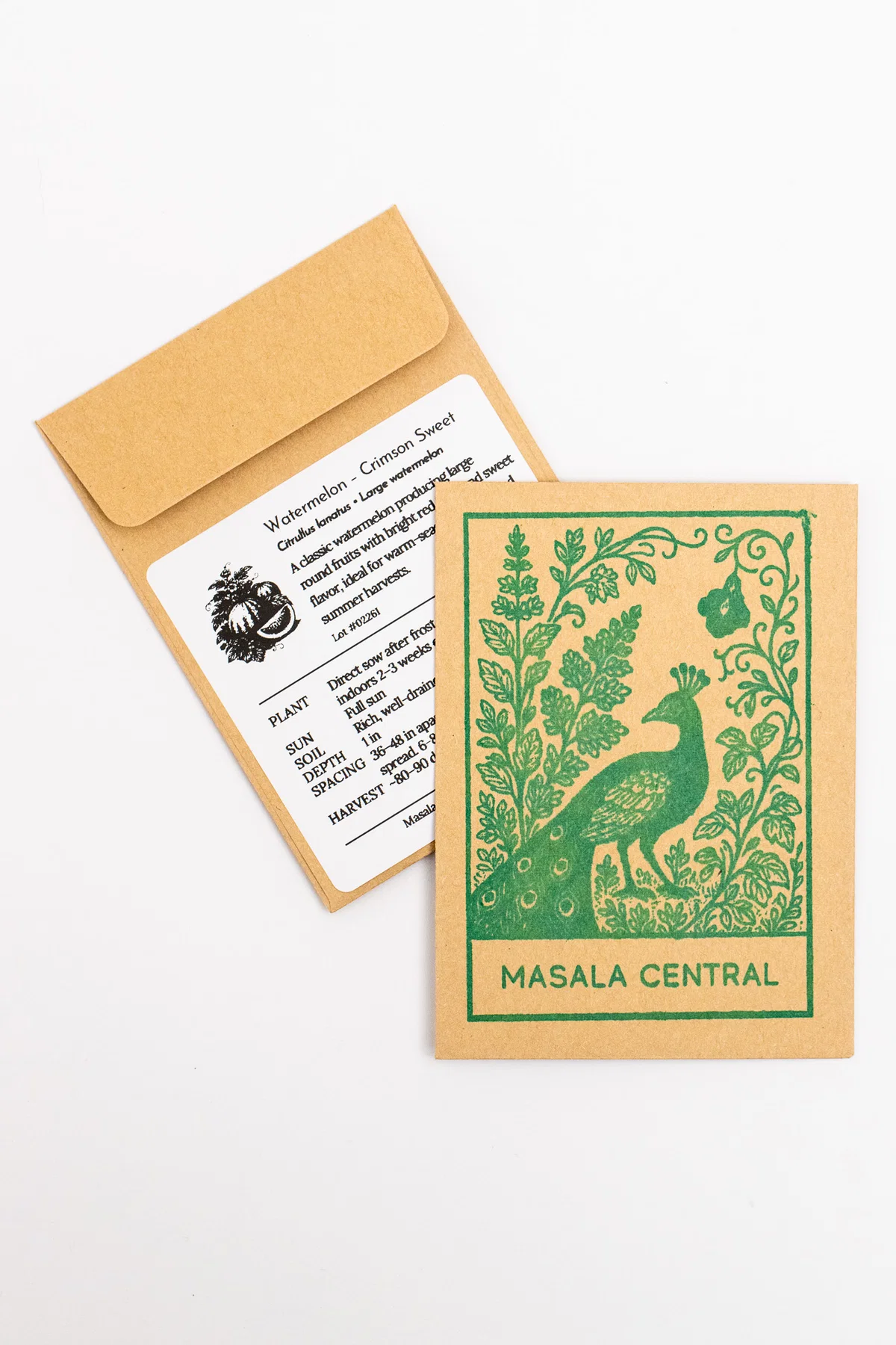 Crimson Sweet Watermelon seed packet